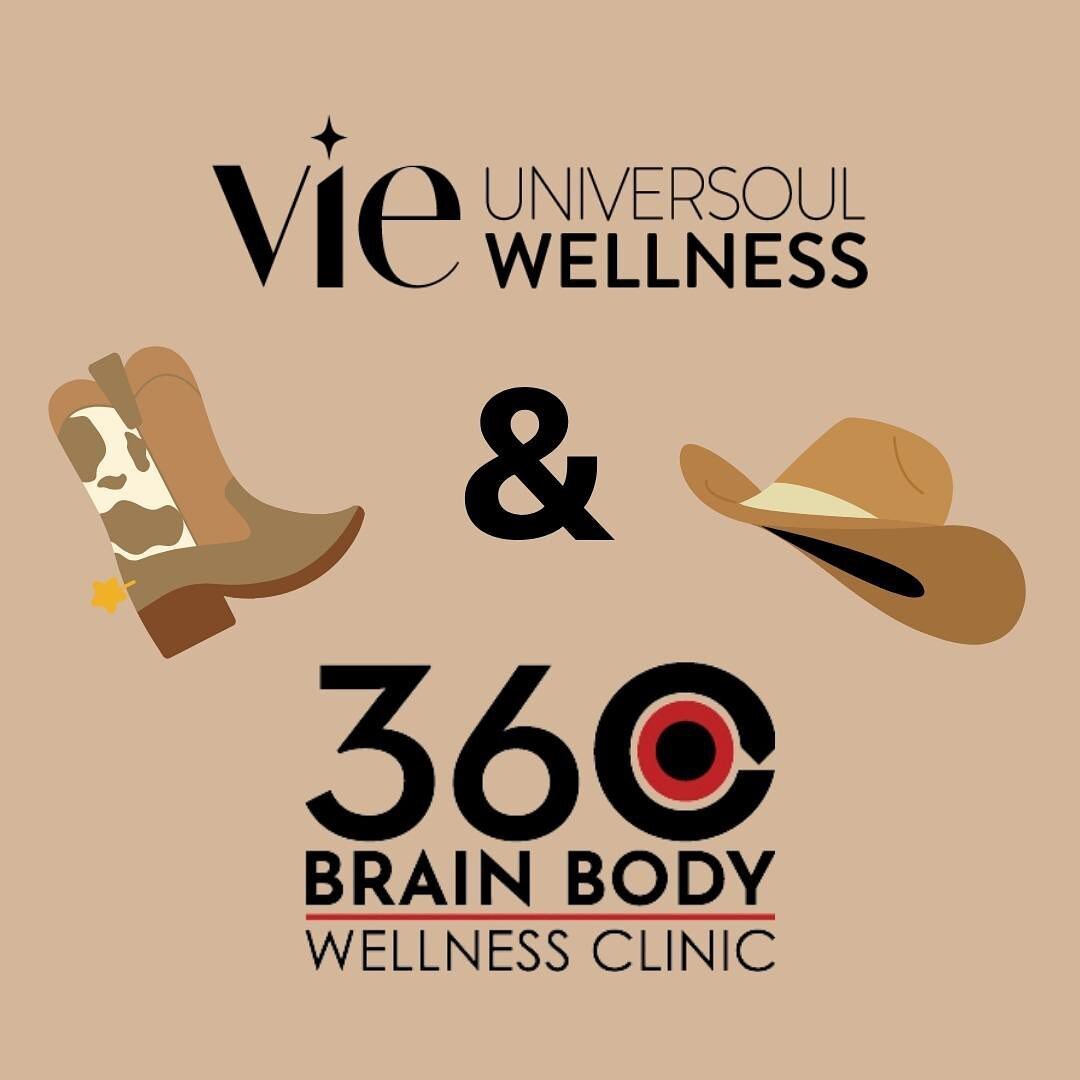 So happy to announce a Stampede Recovery ❤️&zwj;🩹 package collaboration with our friends @vieuniversoul.
We think all these services we are offering together will help Aid you in a speedy  recovery. 
All that walking, dancing, boot scootin booging,